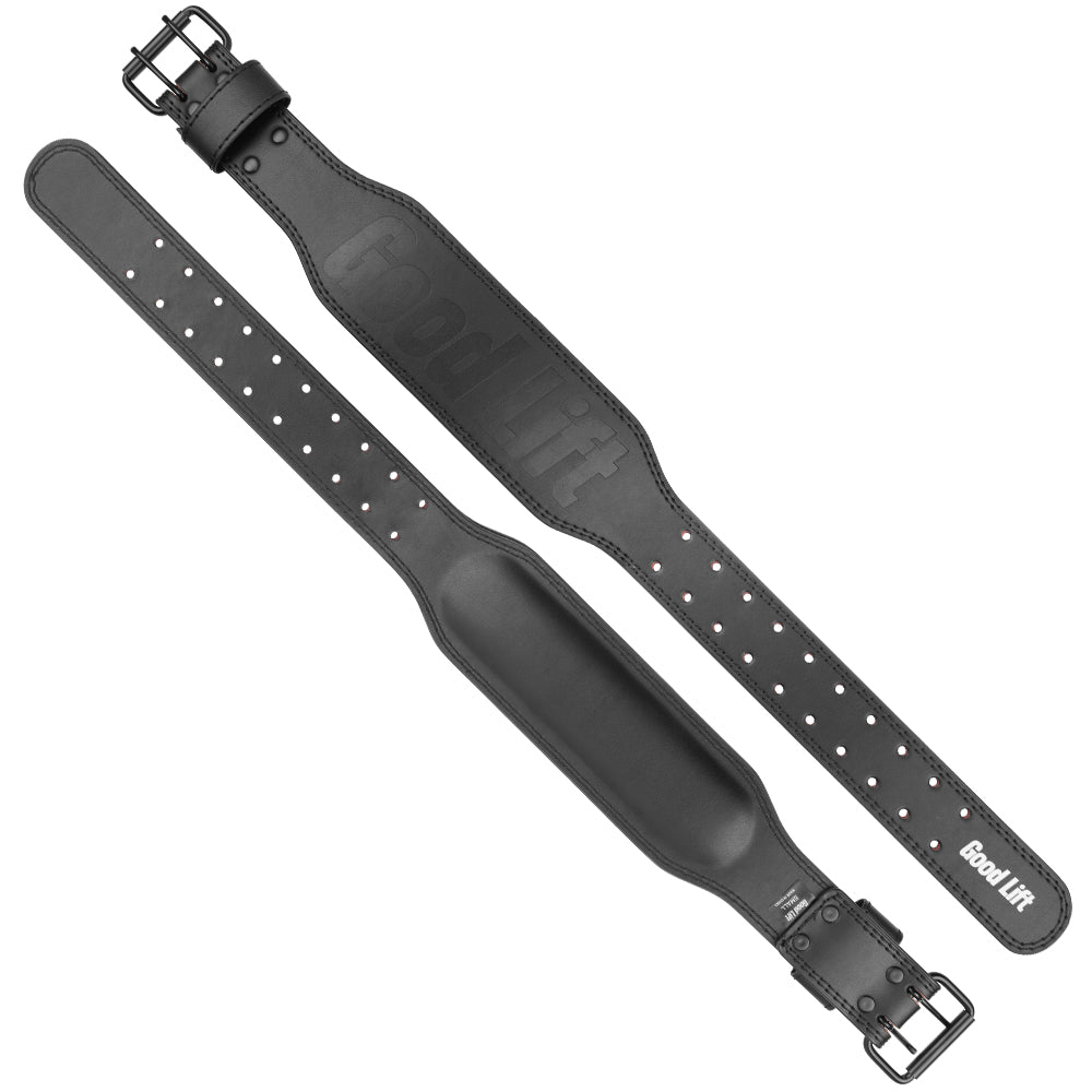 Leather Lifting Belt - Black
