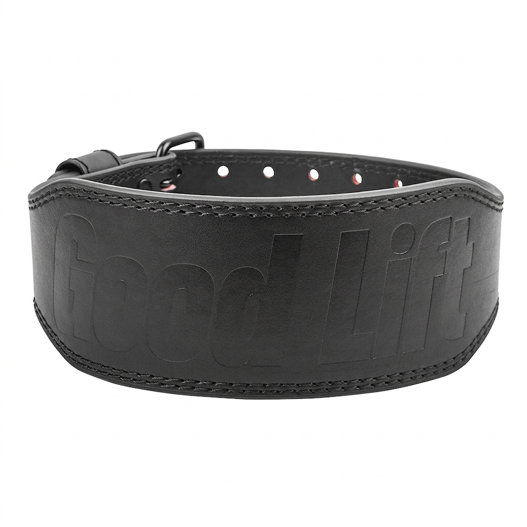 Leather Lifting Belt - Black