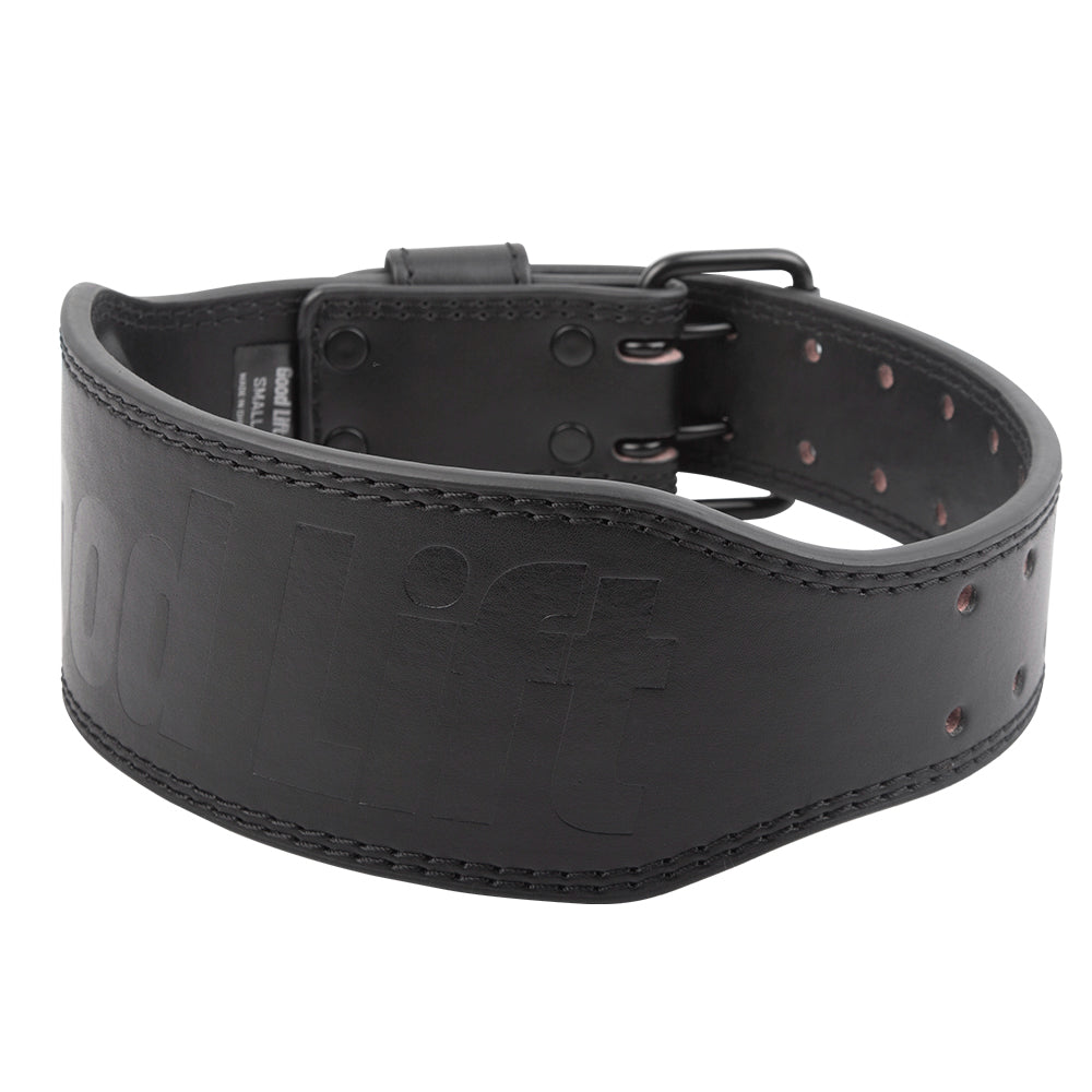 Leather Lifting Belt - Black