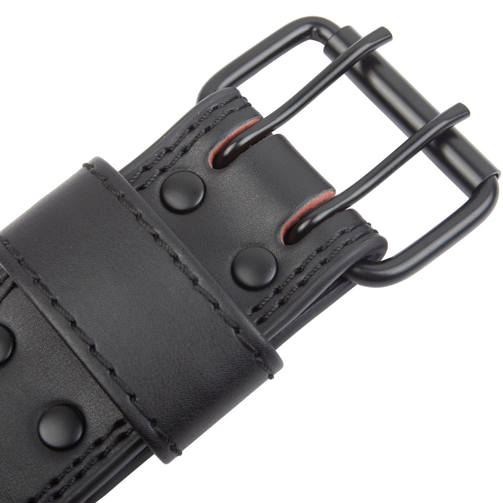 Leather Lifting Belt - Black