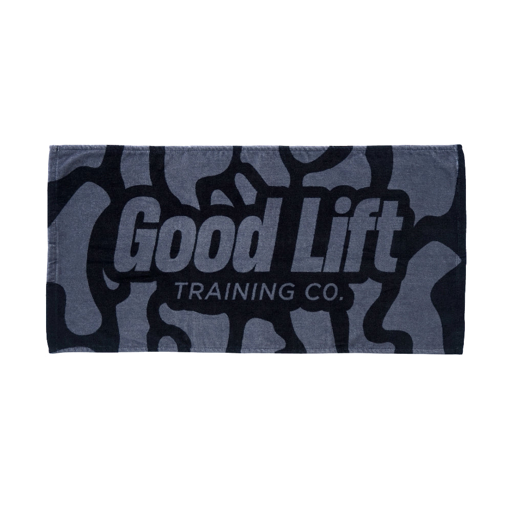 Gym Towel - Black/Grey
