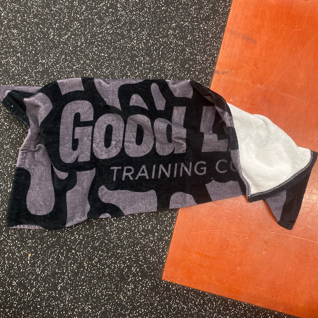 Gym Towel - Black/Grey