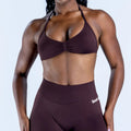 Elevate Strappy Bra - Espresso